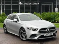 Used Mercedes A180 AMG line 116 HP (85 kW) 2020 Silver Hatchback