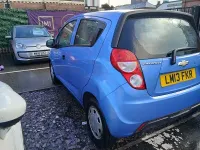 Used Chevrolet Spark LS 68 HP (50 kW) 2013 Blue Hatchback