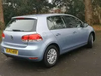 Used VW Golf VI S 103 HP (75 kW) 2011 Blue Hatchback