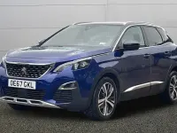 Used Peugeot 3008 GT-line 165 HP (121 kW) 2017 Blue SUV