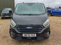 Used Ford Transit Custom Limited 130 HP (95 kW) 2020 Black Van