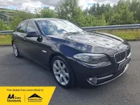 Used BMW 520 2010 Black Sedan