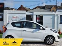 Used Kia Picanto 2014 White Hatchback