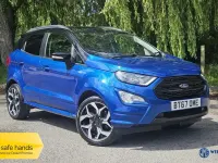 Used Ford Ecosport ST-Line 125 HP (91 kW) 2018 Blue SUV