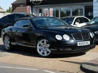 Used Bentley Continental GT Convertible 550 HP (404 kW) 2009 Black Cabriolet