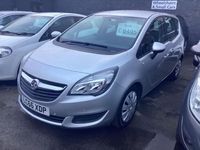 Used Vauxhall Meriva Club 118 HP (86 kW) 2016 Silver MPV