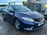 Used Nissan Pulsar Acenta 110 HP (80 kW) 2016 Blue Hatchback
