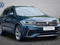 Used VW Tiguan R-line Edition 150 HP (110 kW) 2024 Nightshade blue SUV