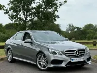 Used Mercedes E350 AMG 2013 Silver Sedan