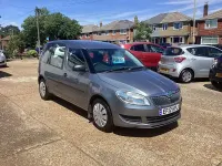 Used Skoda Roomster 69 HP (50 kW) 2012 Grey MPV