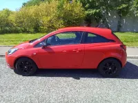 Używany Vauxhall Corsa 2017 Czerwony Hatchback