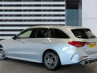 Used Mercedes C200 AMG line 204 HP (150 kW) 2024 Silver Estate
