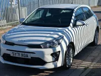 Used Kia Rio 101 HP (74 kW) 2022 White Hatchback