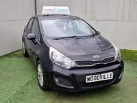 Used Kia Rio 2012 Black Hatchback