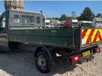 Used Ford Transit 130 HP (95 kW) 2017 Green Cabriolet