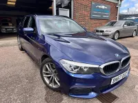 Used BMW 520 M Sport 2018 Blue Estate