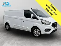 Used Ford Transit Custom Limited 130 HP (95 kW) 2023 White Van