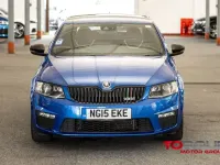 Used Skoda Octavia vRS 2015 Blue Estate