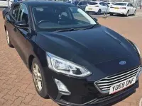 Used Ford Focus Zetec 100 HP (73 kW) 2020 Black Hatchback