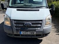 Used Ford Transit 125 HP (91 kW) 2013 White Cabriolet