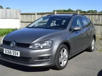 Used VW Golf VII Edition 110 HP (80 kW) 2017 Grey Estate