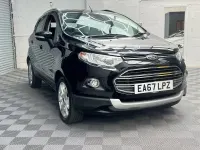 Used Ford Ecosport Titanium 95 HP (69 kW) 2017 Black SUV