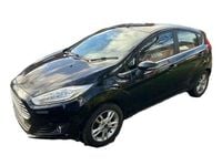 Used Ford Fiesta Zetec 100 HP (73 kW) 2017 Black Hatchback