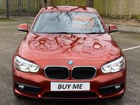 Used BMW 118 Comfort Edition 2017 Orange Hatchback