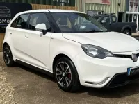 Used MG MG3 106 HP (77 kW) 2015 White Hatchback