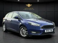 Used Ford Focus Zetec 2015 Blue Hatchback
