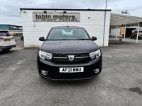 Begagnad Dacia Sandero Comfort 2021 Svart Halvkombi