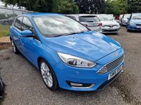 Used Ford Focus Titanium X 2016 Blue Hatchback