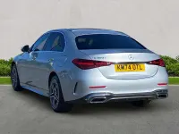 Used Mercedes C300e AMG line 2024 Silver Sedan