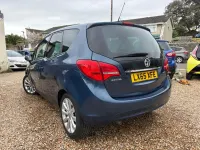 Used Vauxhall Meriva 110 HP (80 kW) 2015 Blue MPV