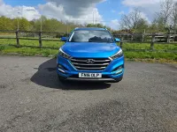 Used Hyundai Tucson SE 116 HP (85 kW) 2016 Blue SUV