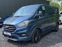 Begagnad Ford Transit Custom Sport 170 HK (125 kW) 2019 Blå Van