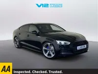 Used Audi A5 Black Edition 150 HP (110 kW) 2019 Black Coupe