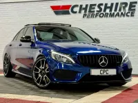 Used Mercedes C43 AMG AMG 457 HP (336 kW) 2017 Blue Sedan