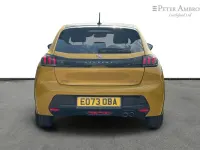 Used Peugeot 208 GT 129 HP (94 kW) 2023 Yellow Hatchback
