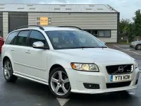 Used Volvo V50 R-Design 2011 White Estate