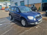 Used Skoda Yeti 105 HP (77 kW) 2011 Blue SUV