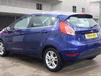 Used Ford Fiesta Zetec 82 HP (60 kW) 2014 Blue Hatchback