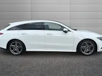 Used Mercedes CLA220 AMG Line Premium Plus 187 HP (137 kW) 2021 Polar white Sedan