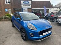 Used Ford Puma Titanium 125 HP (91 kW) 2024 Blue SUV