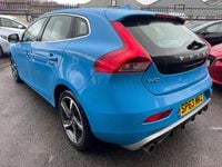 Used Volvo V40 R-Design 115 HP (84 kW) 2013 Blue Hatchback