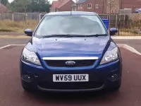 Used Ford Focus Zetec 2009 Blue Hatchback