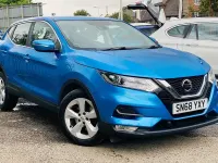 Used Nissan Qashqai Acenta Premium 113 HP (83 kW) 2018 Blue SUV
