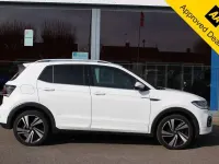 Used VW T-Cross R-line 115 HP (84 kW) 2019 White SUV