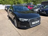 Used Audi A3 Sportback 150 HP (110 kW) 2018 Black Hatchback
