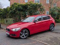 Used BMW 116 Sport Line 2013 Red Hatchback